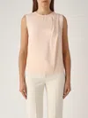 Twinset Viscose Top-wear In Baby Pink
