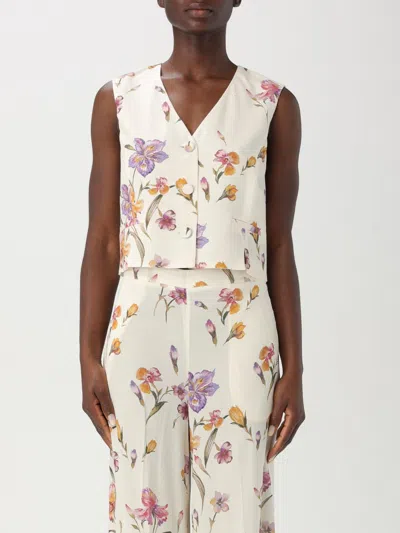 TWINSET WAISTCOAT TWINSET WOMAN COLOR MULTICOLOR,426995005