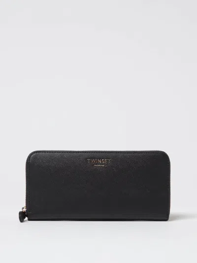 Twinset Wallet  Woman Color Black In Black