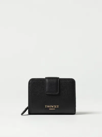Twinset Wallet  Woman Color Black In Black