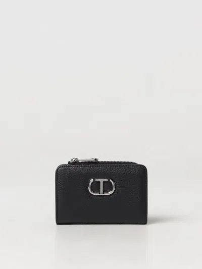 Twinset Wallet  Woman Color Black In 黑色
