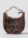 Twinset Wallet  Woman Color Brown In Animal Print