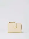 Twinset Zip-around Cardholder In Butter