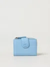Twinset Wallet  Woman Color Gnawed Blue