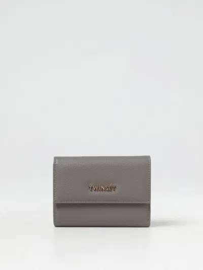 Twinset Wallet  Woman Color Grey In 灰色