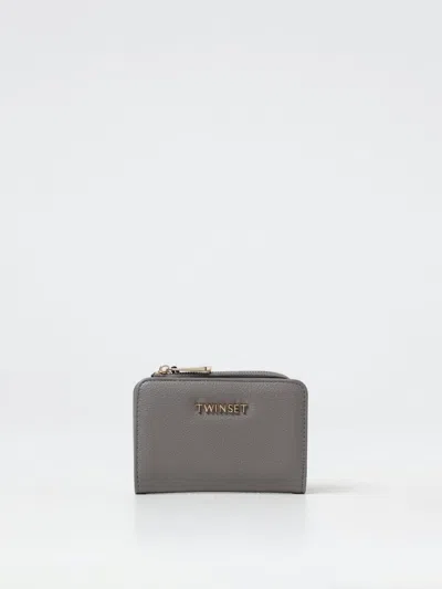Twinset Wallet  Woman Color Grey In 灰色