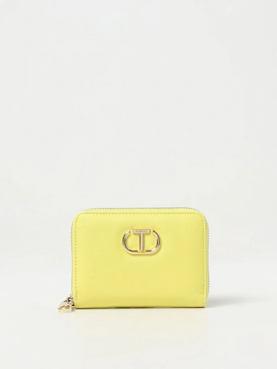 Twinset Wallet  Woman Colour Lemon