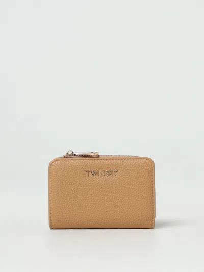 Twinset Wallet  Woman Color Rope In Brown