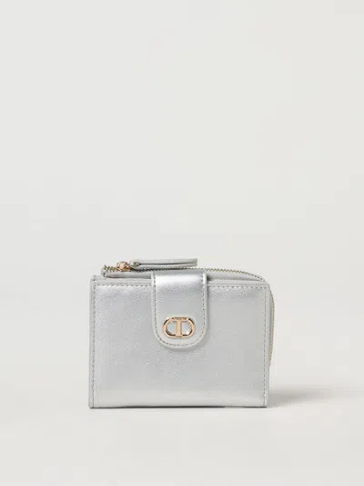 Twinset Wallet  Woman Color Silver
