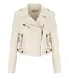 Twinset White Biker Jacket