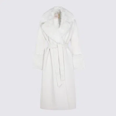 TWINSET WHITE COAT
