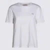 Twinset White Cotton T-shirt In White