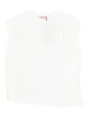 Twinset Twin-set Optical White Wool Sweater In White