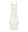 TWINSET WHITE LONG DRESS