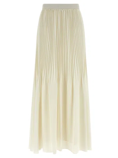 Twinset White Polyester Mini Women's Skirt