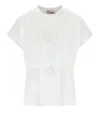 Twinset White T-shirt With Ruffle In White