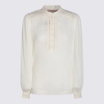 TWINSET TWINSET WHITE TOP