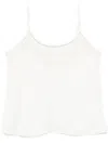 Twinset White Top With Thin Shoulder Straps