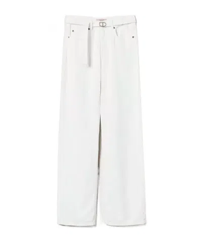 TWINSET WIDE-LEG JEANS