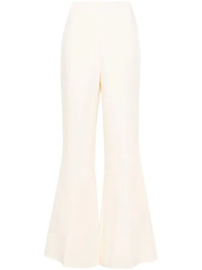 Twinset Wide Leg Trousers In Beige