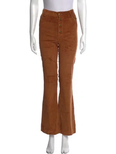Pre-owned Twinset Wide Leg Pants In Brown
