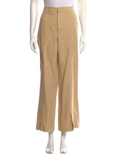 Pre-owned Twinset Wide Leg Pants In Neutral