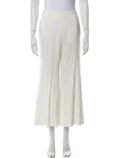 Pre-owned Twinset Wide Leg Pants W/ Tags In Neutrals