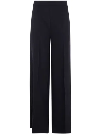 Twinset Twin-set Wide Leg Trousers In Blue