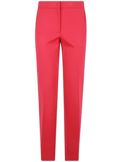 Twinset Twin-set Wide Leg Trousers In Red