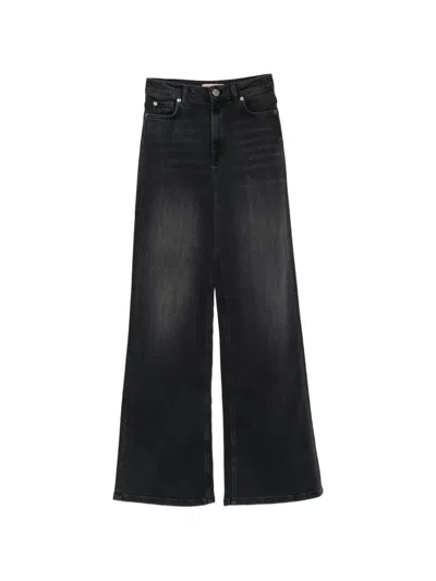 Twinset Twin-set Straight Fit In Black