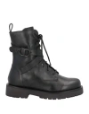 Twinset Woman Ankle Boots Black Size 5 Leather
