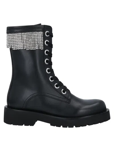 Twinset Ankle Boots In Black