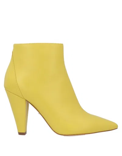 Twinset Ankle Boots In Yellow