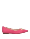 Twinset Ballet Flats  Woman Color Fuchsia In Magenta