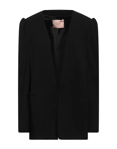 Twinset Suit Jackets In Black