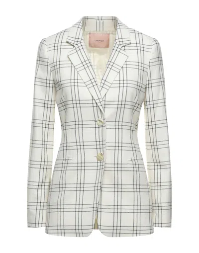 Twinset Suit Jackets In White
