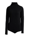 Twinset Woman Bodysuit Black Size Xl Viscose, Polyester In Black