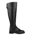 Twinset Woman Boot Black Size 6 Textile Fibers In Black