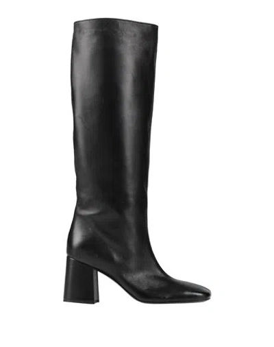 Twinset Woman Boot Black Size 7 Leather