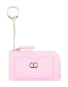 Twinset Woman Cardholder Pink Size - Textile Fibers