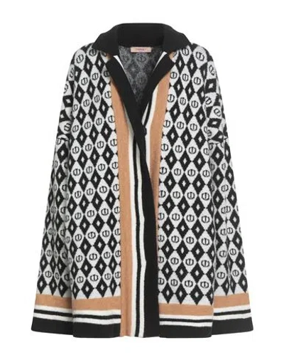 Twinset Woman Cardigan Black Size Xs/s Acrylic, Wool, Polyamide, Elastane