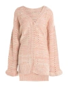 Twinset Woman Cardigan Blush Size Xs Cotton