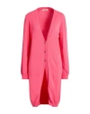 Twinset Woman Cardigan Pink Size S Viscose, Polyester