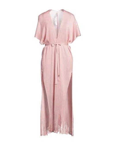 Twinset Woman Cardigan Pink Size Xl Viscose, Polyamide, Polyester