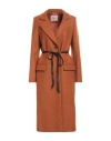 Twinset Coats & Jackets In Brown