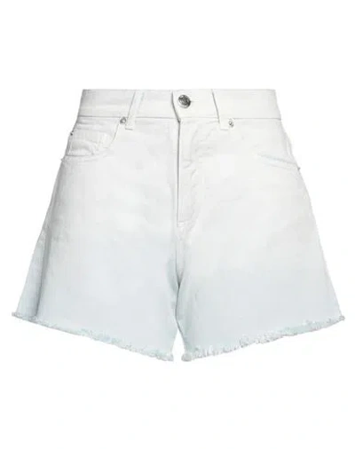 Twinset Woman Denim Shorts Blue Size 29 Cotton