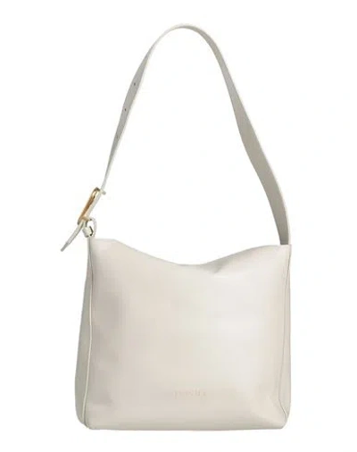 Twinset Woman Handbag Off White Size - Cow Leather