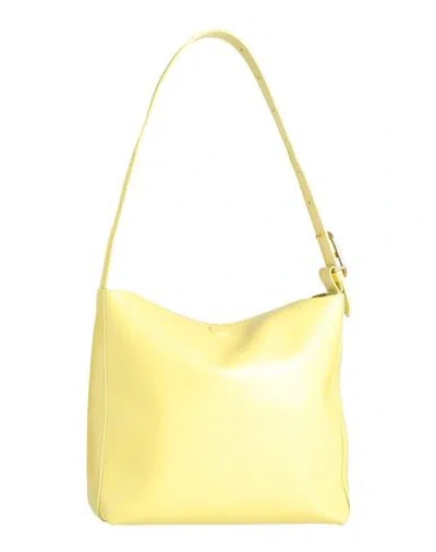 Twinset Woman Handbag Yellow Size - Cow Leather