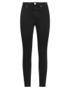 Twinset Woman Jeans Black Size 28 Cotton, Polyester, Elastane