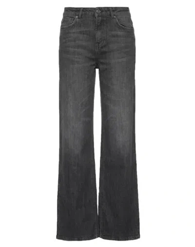 Twinset Woman Jeans Black Size 30 Cotton, Elastane